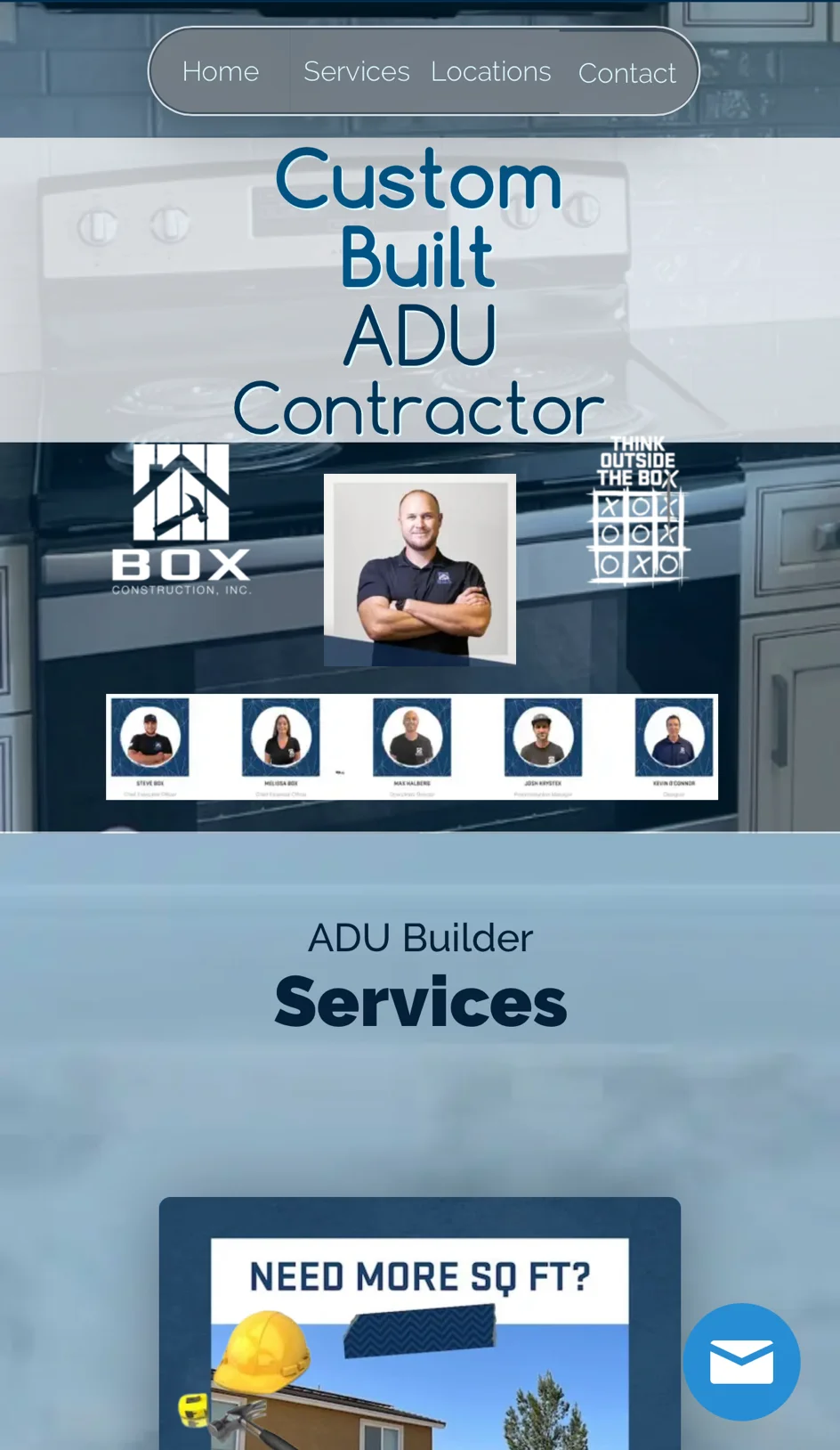 service contractor website